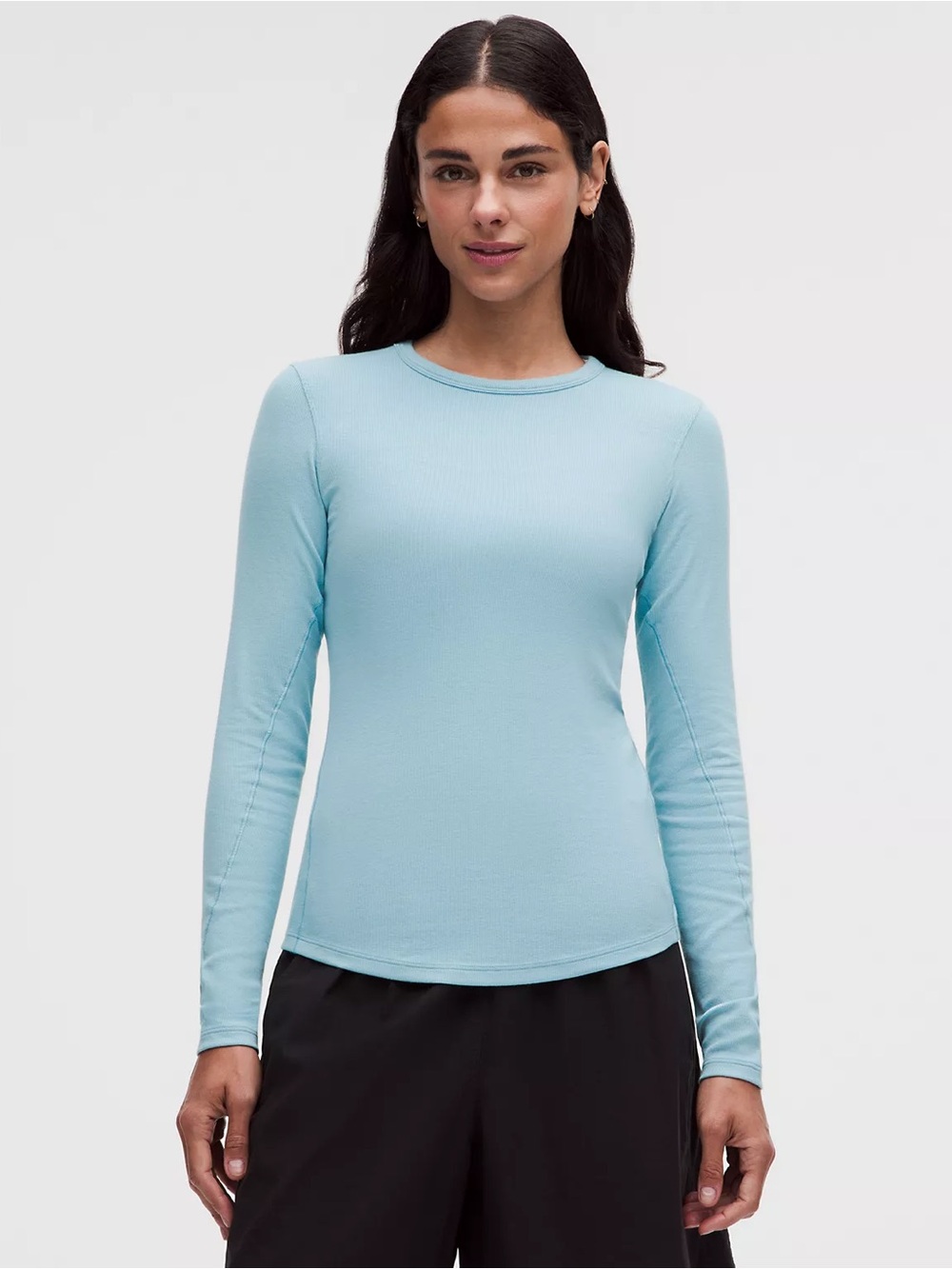 Lululemon Hold Tight Long Sleeve Shirt Seafoam Size 4